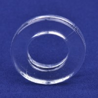 Cock Ring 4.3 CM (1.69") Smooth Stretchy CLEAR